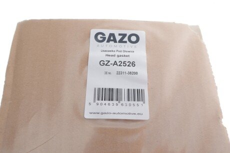Прокладка головки блоку циліндрів gazo GZA2526