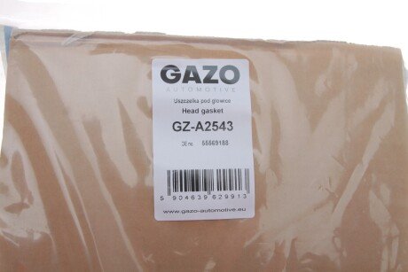 Прокладка головки блоку циліндрів gazo GZA2543