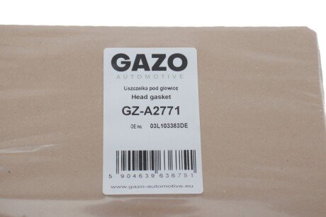 Прокладка головки блоку циліндрів gazo GZA2771