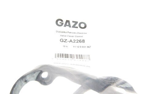 Прокладка кришки клапанів gazo GZA2268