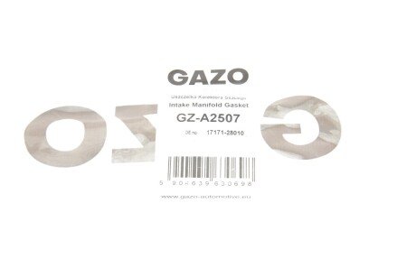 Прокладка впускного коллектора gazo GZA2507