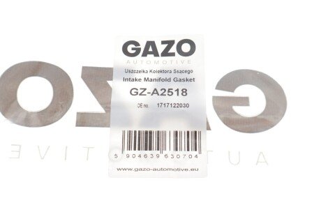 Прокладка впускного коллектора gazo GZA2518