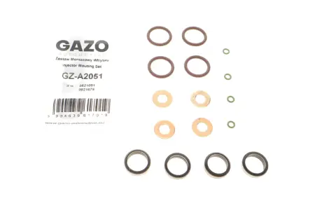 Ремкомплект форсунки GAZO GZA2051