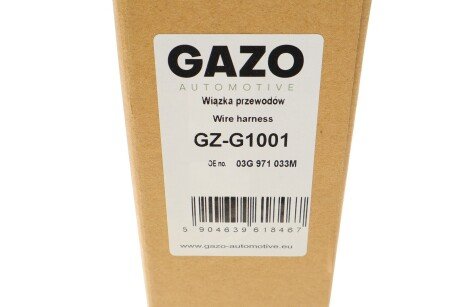 Ремкомплект кабеля форсунки gazo GZG1001