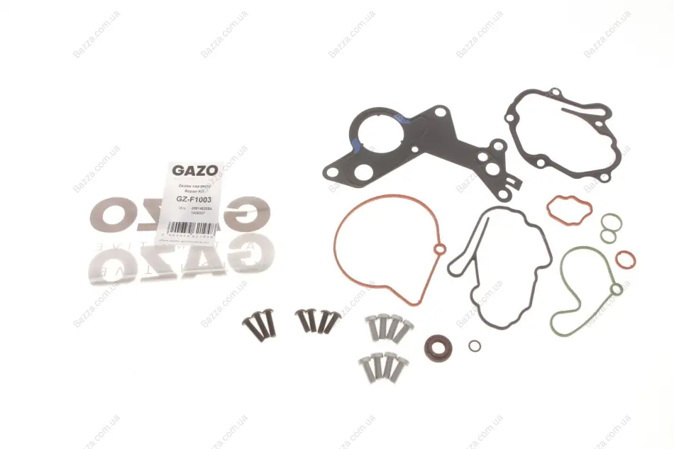 Ремкомплект насосу вакуумного GAZO GZF1003