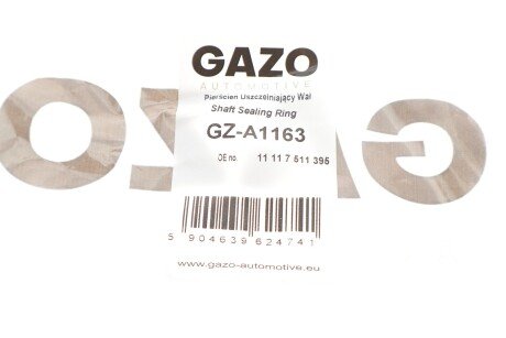 Сальник коленвала передний gazo GZA1163