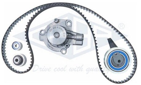 Комплект ГРМ + помпа, VAG 1.6, 2.0 TDI, 15- geba K11220A на Фольксваген Transporter T6