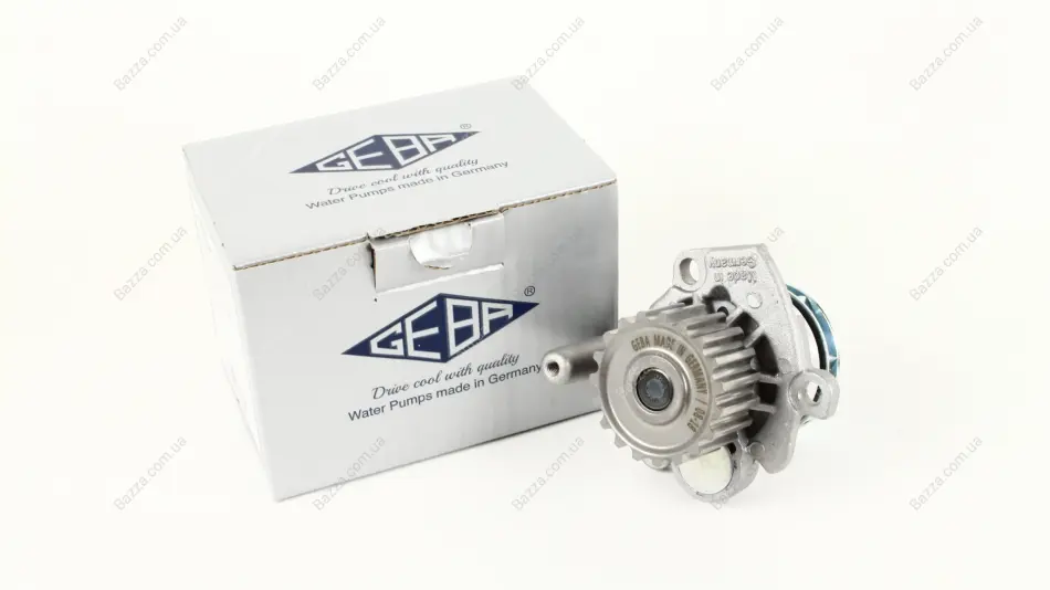 Помпа водяная, VW Amarok, Beetle, Caddy III, Crafter, Golf VI, Multivan T5, Sharan, Tiguan, Transpo Geba 10575 (фото 1)