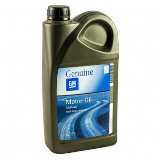 Масло моторное Semi Synthetic 10W-40 (2 л) general motors 1942044