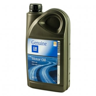 Масло моторное Semi Synthetic 10W-40 (2 л) general motors 1942044