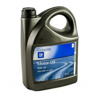 Масло моторное Semi Synthetic 10W-40 (5 л) general motors 1942046