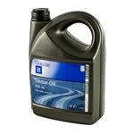 Масло моторное Semi Synthetic 10W-40 (5 л) general motors 1942046