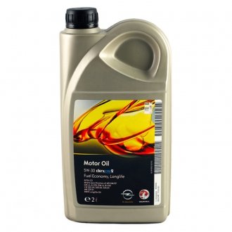 Масло моторное Dexos2 5W-30 (2 л) general motors 1942001