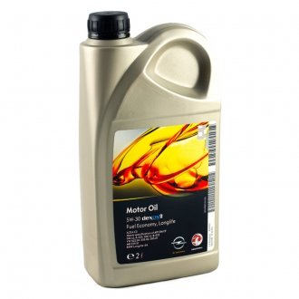 Масло моторное Dexos2 5W-30 (2 л) general motors 1942001
