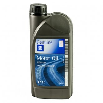 Масло моторное Semi Synthetic 10W-40 (1 л) general motors 1942043