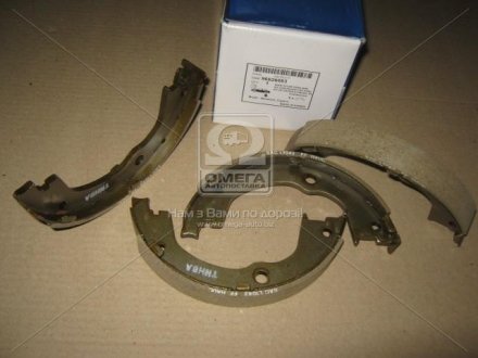Колодки ручного (стоячого) тормоза general motors 96626083