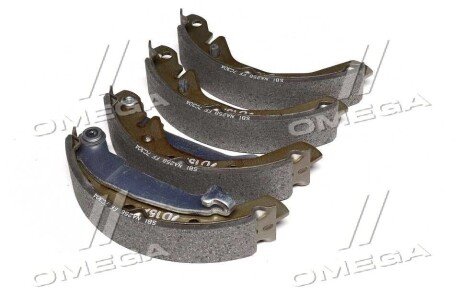 Задні тормозні (гальмівні) колодки general motors 96268686