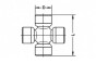 Хрестовина gkn-spidan U 325