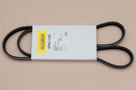 Привідний ремінь генератора glober 4PK1195