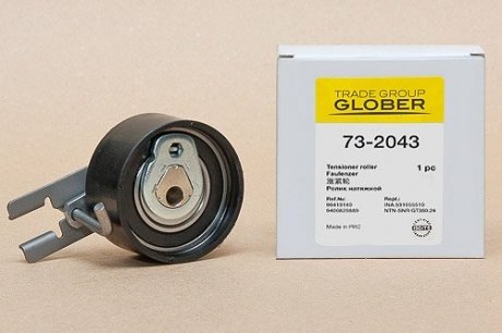 Ролик натяжной glober 732043