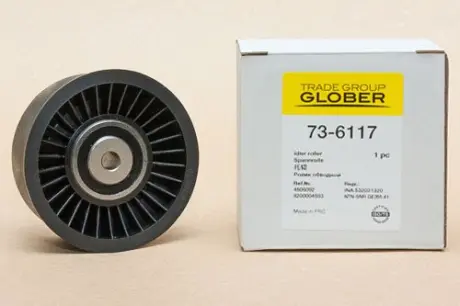 Ролик обводной glober 73-6117 Опель Виваро
