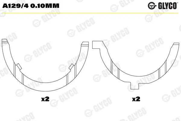 Подушка (опора) двигателя glyco A1294010MM