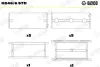 Вкладиші корінні (к-кт) glyco H0466STD