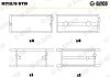 Вкладыши коренные MB OM314 glyco H712/5 STD