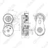 Радіатор охолодження двигуна GMB GAT20270 (фото 3)