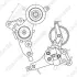 TOYOTA Ролик с нат.мех.Hiace IV,Fortuner,Hilux III 2.5/3.0 D-4D 01- GMB GAT30050