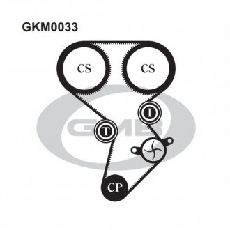 Комплект ремня ГРМ gmb GKM0033