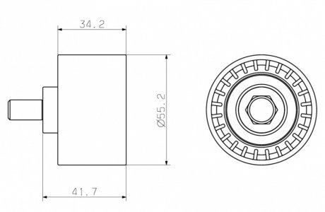 Радиатор охлаждения двигателя gmb GT40970