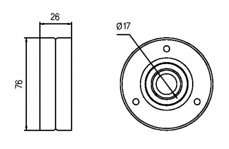 Радиатор охлаждения двигателя gmb GTA0260