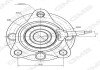 Підшипник передньої ступиці gmb GH35070A