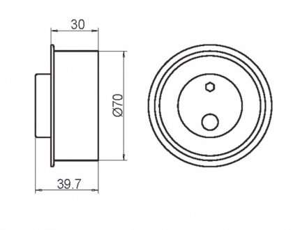 Радиатор интеркулера gmb GT10150