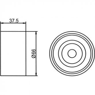 Радиатор охлаждения двигателя gmb GT90060
