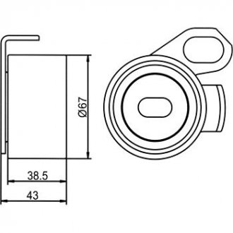 Радиатор интеркулера gmb GT90150