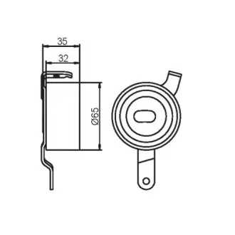 Радиатор интеркулера GMB GT90770