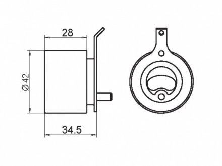 Радиатор интеркулера gmb GT30010