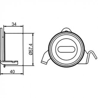 Радиатор интеркулера gmb GT80400