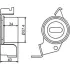 Радиатор интеркулера GMB GT90550