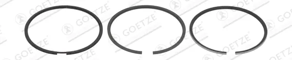 Комплект кілець поршневих Goetze 08-123400-40 (фото 1)