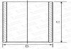 Гильза цилиндра goetze 14-011041-00