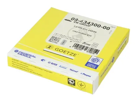 Поршневые кольца goetze 08-434300-00