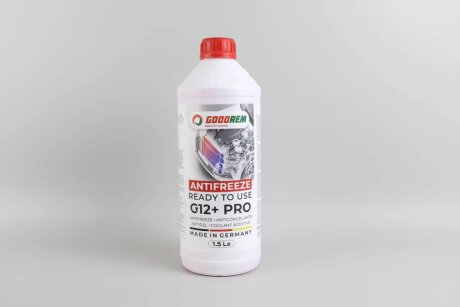 Антифриз G12+ RED (червоний) -38°C готовий (1.5L) (GERMANY) goodrem R38G12PLUS015 на Ауди А4 б5