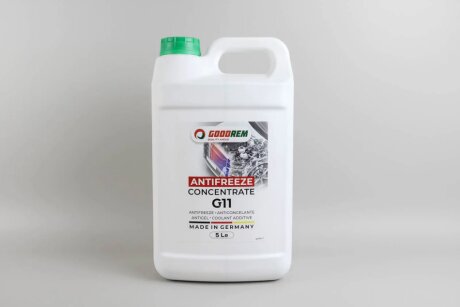 Антифриз GREEN (зелений) концентрат (5L) (GERMANY) goodrem R80G11GRN005 на Рено 11