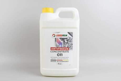 Антифриз YELLOW (жовтий) концентрат (5L) /RENAULT/DACIA/PSA (GERMANY) goodrem R80G11YLW005 на MINI MINI