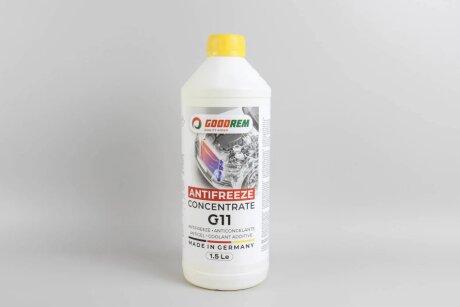 Антифриз YELLOW (жовтий) концентрат (1.5L) /RENAULT/DACIA/PSA (GERMANY) goodrem R80G11YLW015