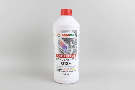 Антифриз G12+ RED (червоний) концентрат (1.5L) (GERMANY) goodrem R80G12PLUS015 на Ауди А8 д2