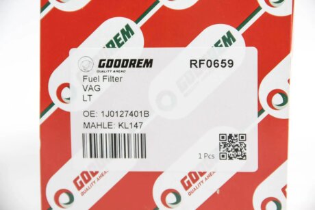 Фільтр паливний LT 2.5-2.8TDI 96>06 goodrem RF0659